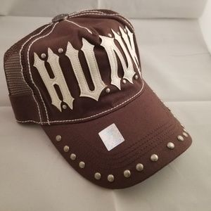 Women's baseball style cap "Hunk".....cap hat lid